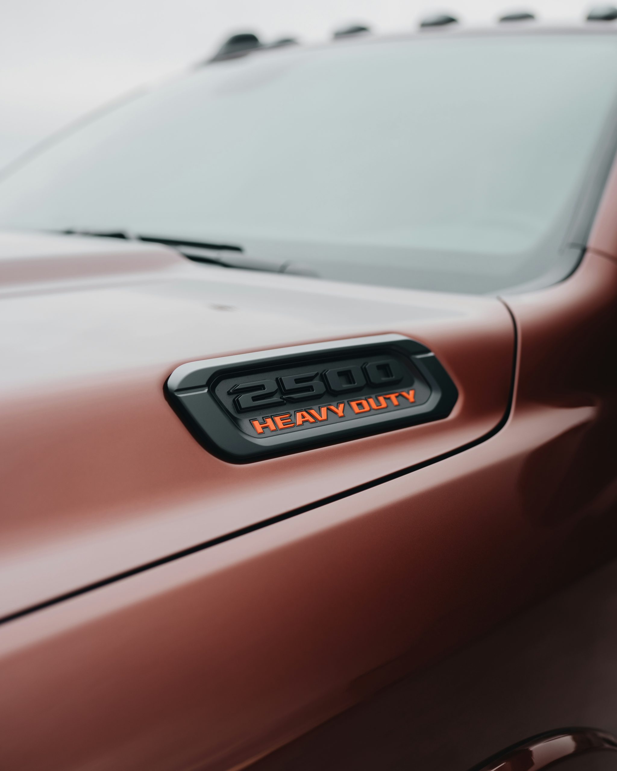 Copper colored Ford 2500 Heavy Duty