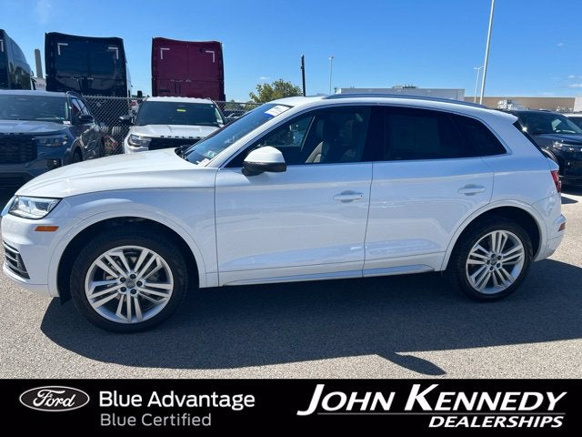 Certified 2018 Audi Q5 Premium Plus with VIN WA1BNAFY8J2094447 for sale in Conshohocken, PA