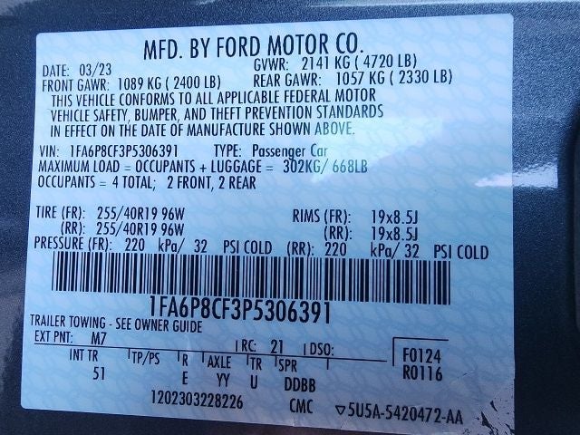 2023 Ford Mustang GT Premium